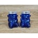 Vintage Colbolt Blue Honey BEARS Salt And Pepper Shakers