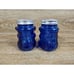Vintage Colbolt Blue Honey BEARS Salt And Pepper Shakers
