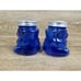 Vintage Colbolt Blue Honey BEARS Salt And Pepper Shakers