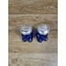 Vintage Colbolt Blue Honey BEARS Salt And Pepper Shakers
