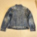 Levi's Men's Small Trucker Jacket Cotton Small Flaw Left Sleeve See Pictures