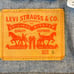 Levi's Men's Small Trucker Jacket Cotton Small Flaw Left Sleeve See Pictures