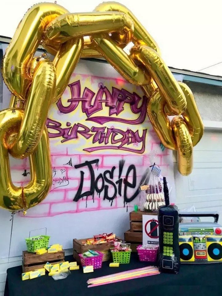 15 Chain-Shape Balloons Birthday Party