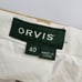 Orvis Plain Front Lightweight Khaki Pants Cotton Blend 40x32