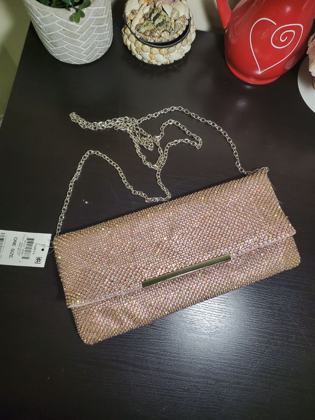 I.N.C Party Shoulder Clutch