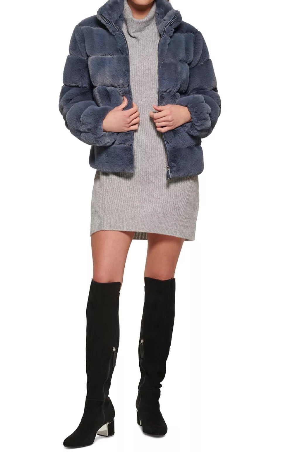 faux fur coat