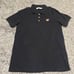 MAISON SANSUNE Black Short-Sleeved Polo Shirt