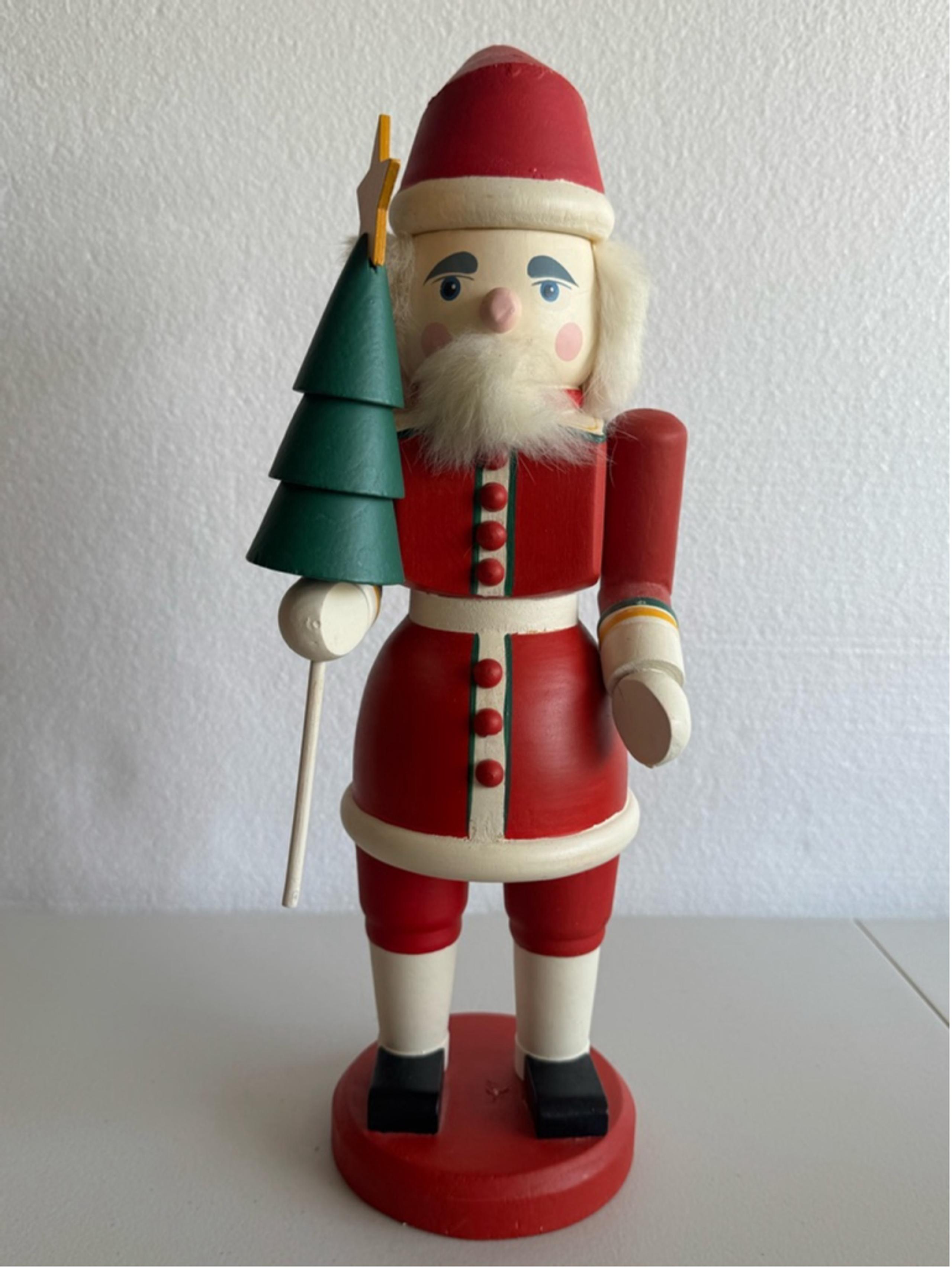 Vintage Department 56 Nutcracker Santa Claus Christmas Decor 17”