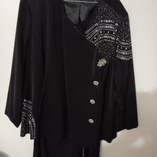 Plus size women suit