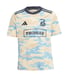 Philadelphia Union Jersey Men Large adidas 23/24 Away Kit Camo Blue Tan Slim MLS
