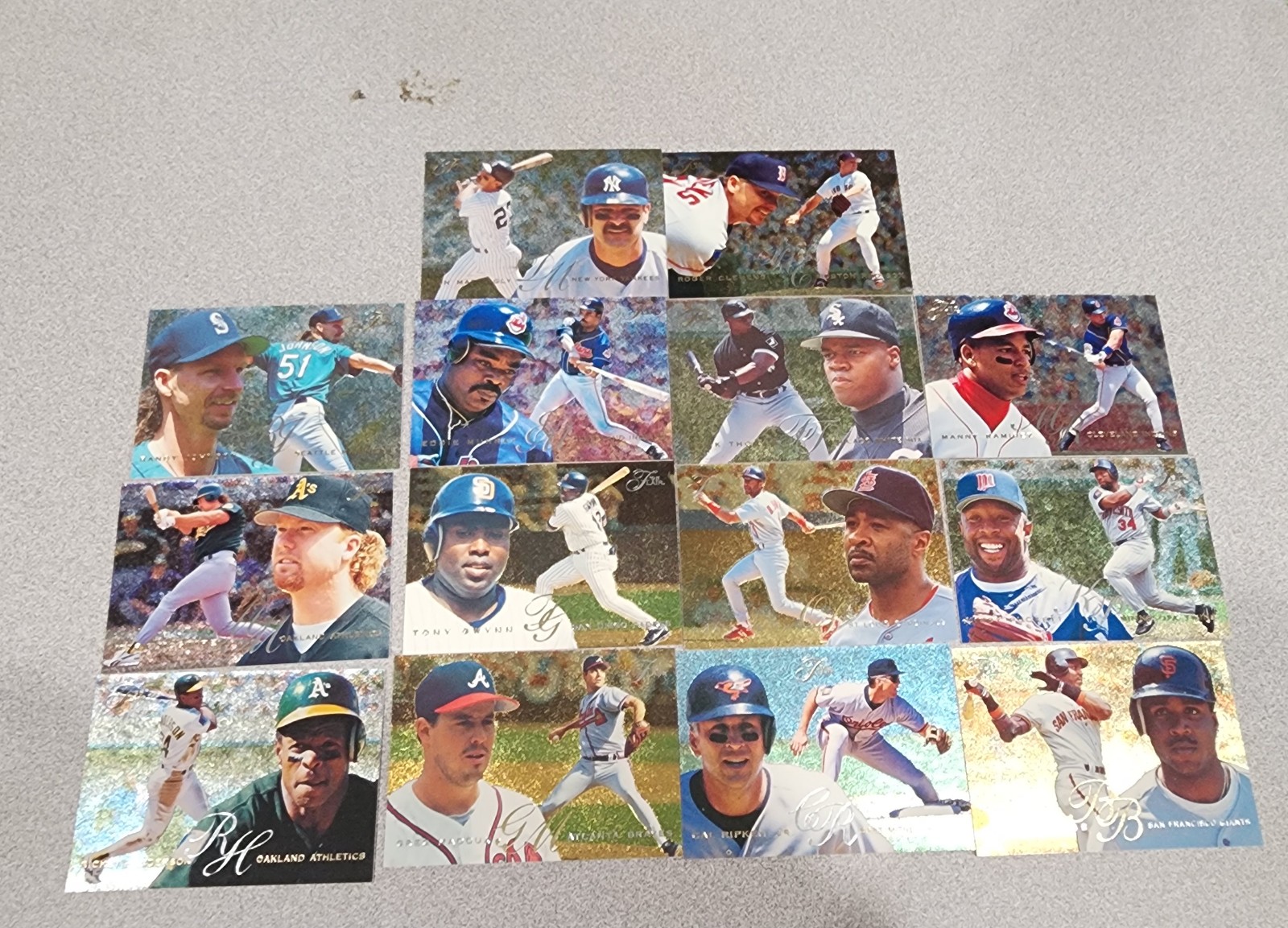 Lot of Flair Baseball Cards