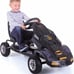 Batmobile Pedal Go Kart, Superhero Ride On Batman Car Vehicle for Kids, Bl