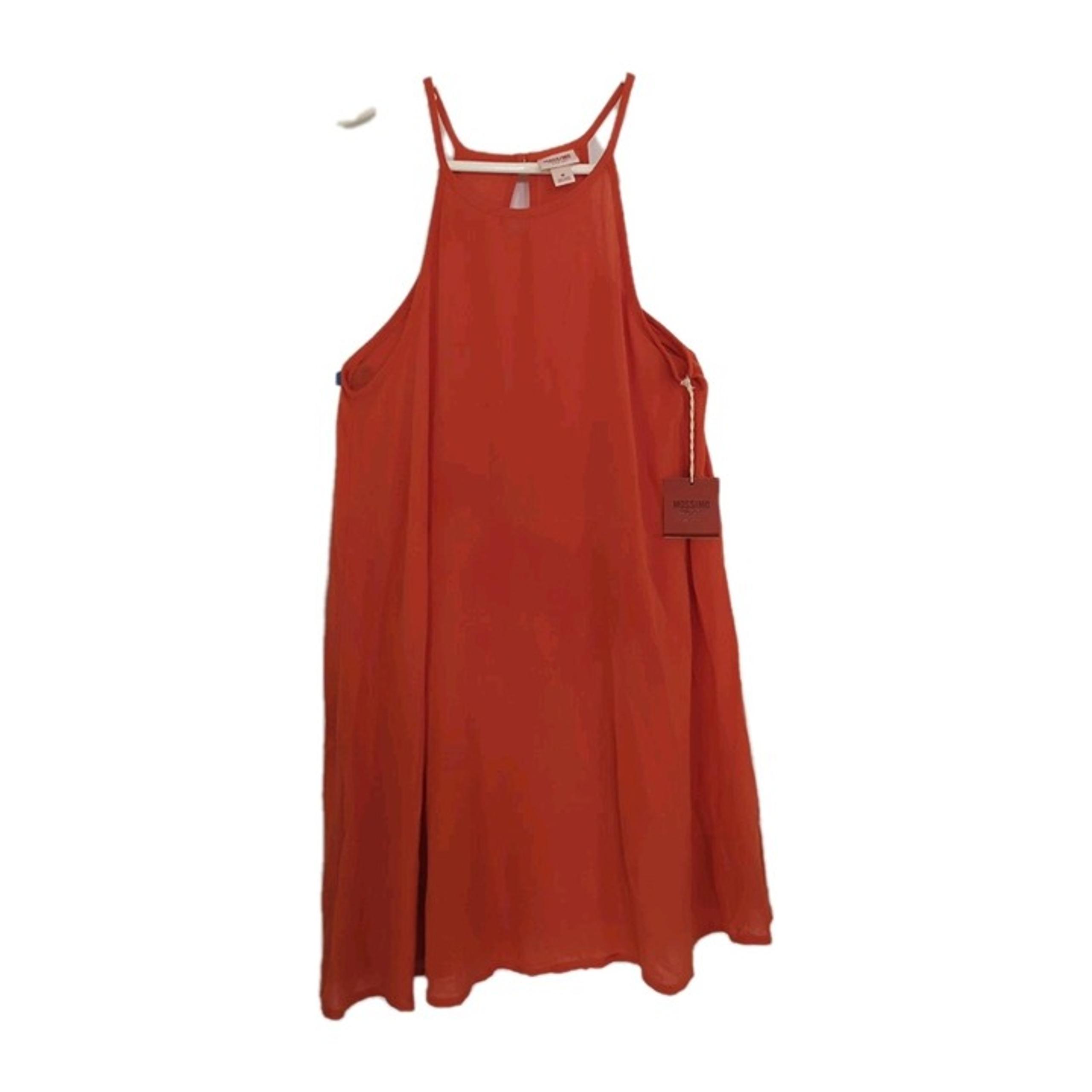 Mossimo Supply Co Sundress Womens Medium Orange Thin Straps Summer Dress