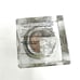 Pottery Barn Inkwell Votive Holder Glass Candle Holder Square