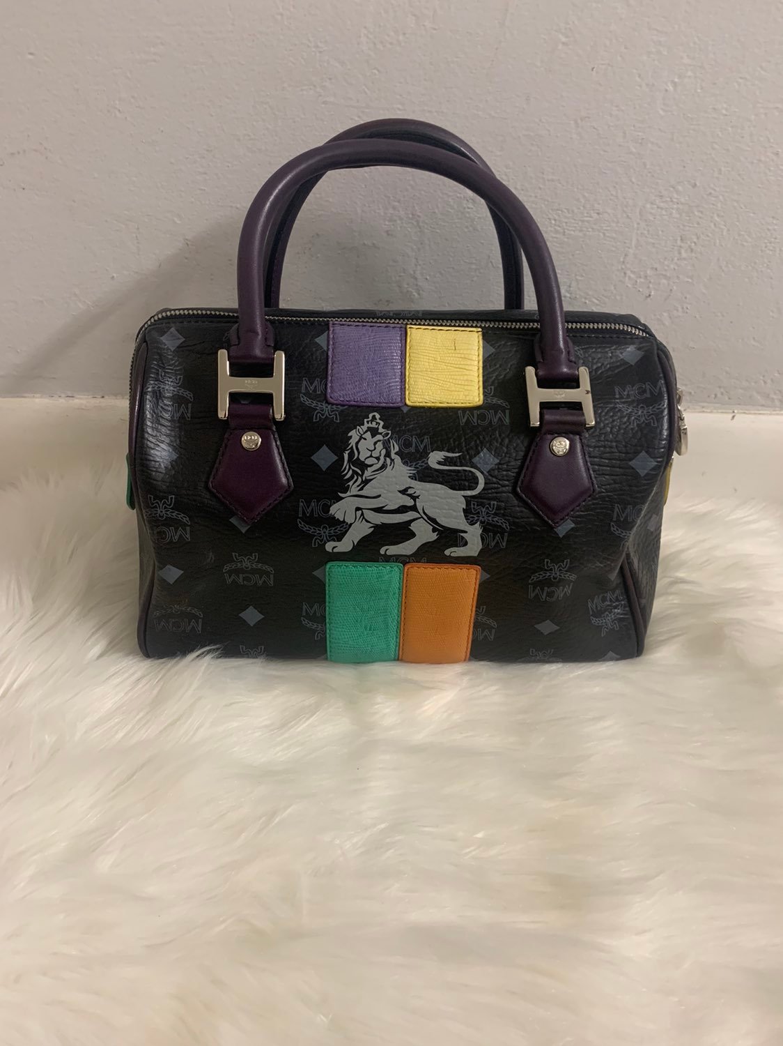 MCM satchel
