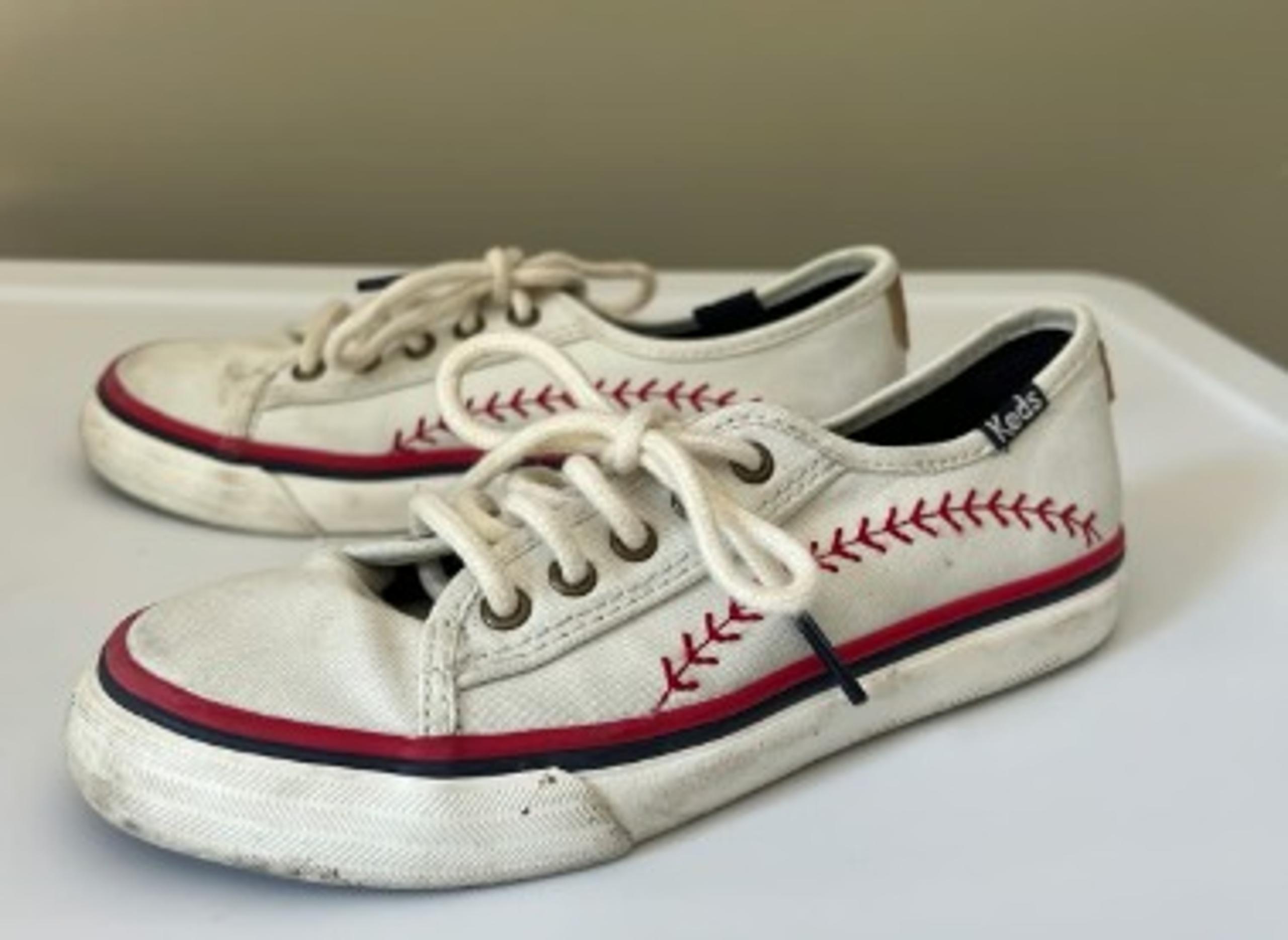 Toddler Boys Size 12 Keds Baseball Shoes