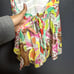 Milly Of New York Women's Multicolor Abstract Print Silk Halter Top Size 4