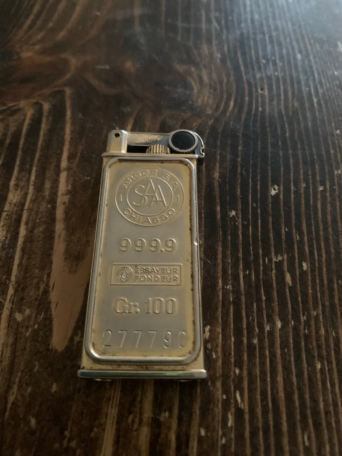 Vintage Flamex Argor Chiasso 277790 LIGHTER