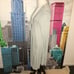LAMade Mixed Up Cardigan Arc Grey XS NWT