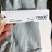 LAMade Mixed Up Cardigan Arc Grey XS NWT