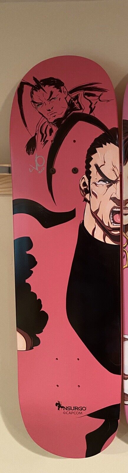 Nsurgo Street Fighter Dan Hibiki Skateboard Limited Deck Skateboard Long Vo