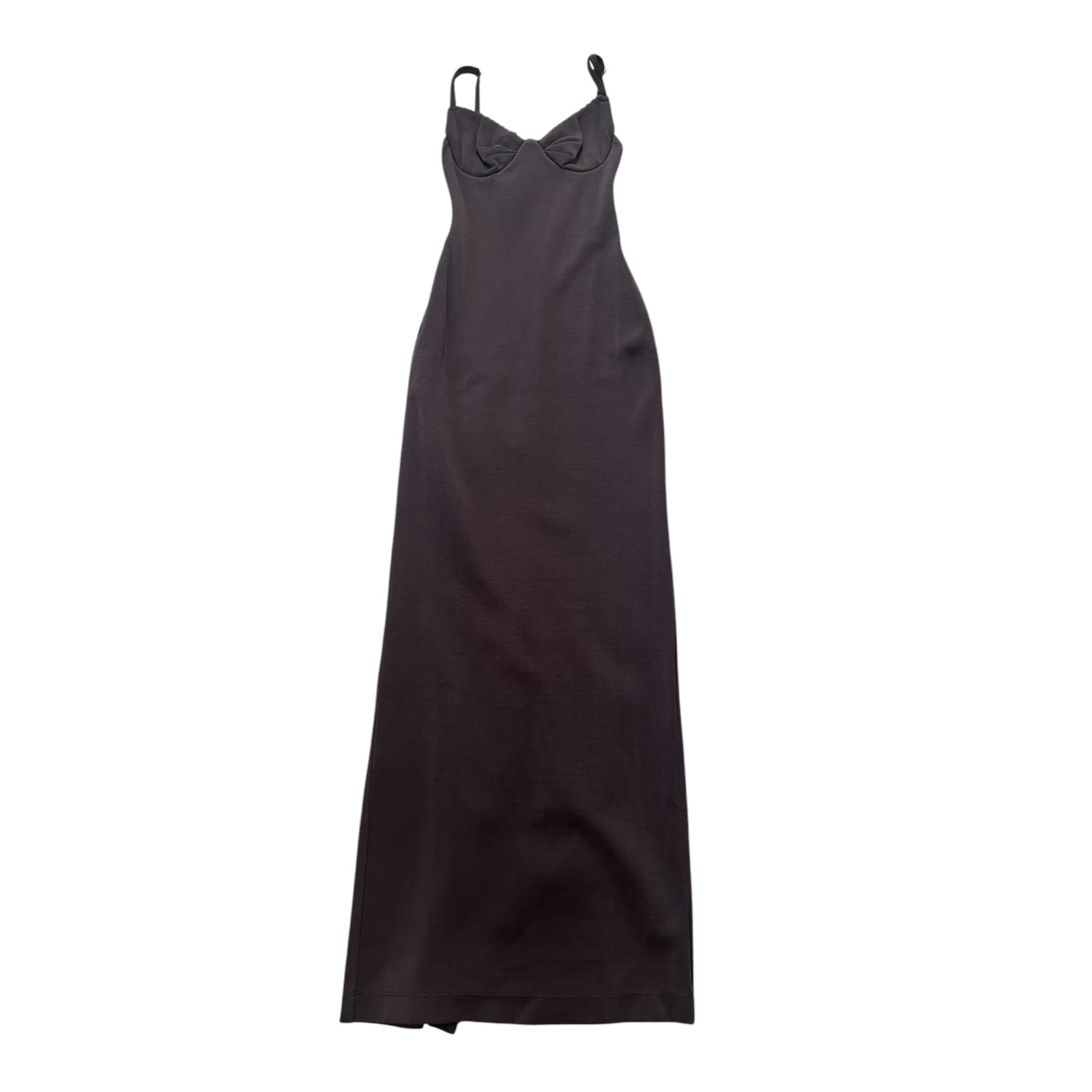 Robin Piccone Black Heart Spaghetti Straps Maxi Dress Sz S