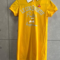 LE COQ SPORTIF Yellow Polo Shirt (Short Sleeve)