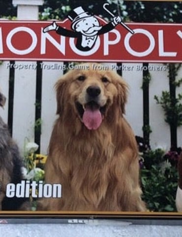 Monopoly Dog Lovers Edition Trading Game