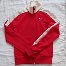 Puma Red/White Track Jacket XS