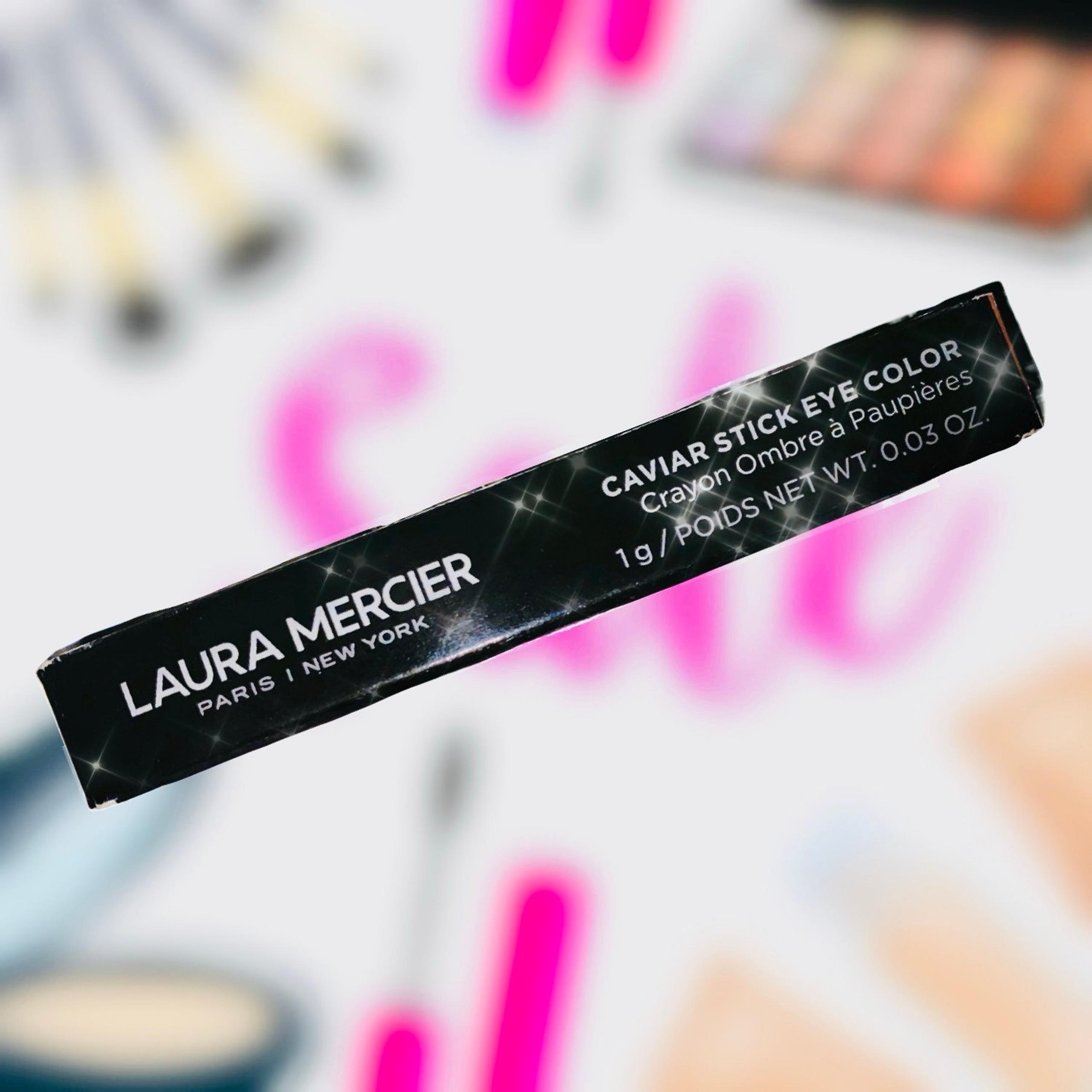 NEW Laura Mercier Deluxe Mini Caviar Stick Eyeshadow In Rose Gold Shimmer
