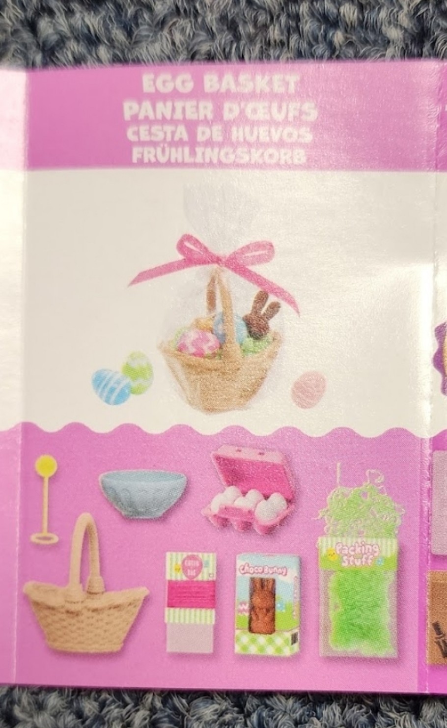 Easter Egg Basket - Spring Holiday Limited Edition Miniverse Make it Mini Food
