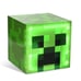 Minecraft Green Creeper 9 Can Mini Fridge 10x10x10, 6.7L 1 Door Ambient Lighting
