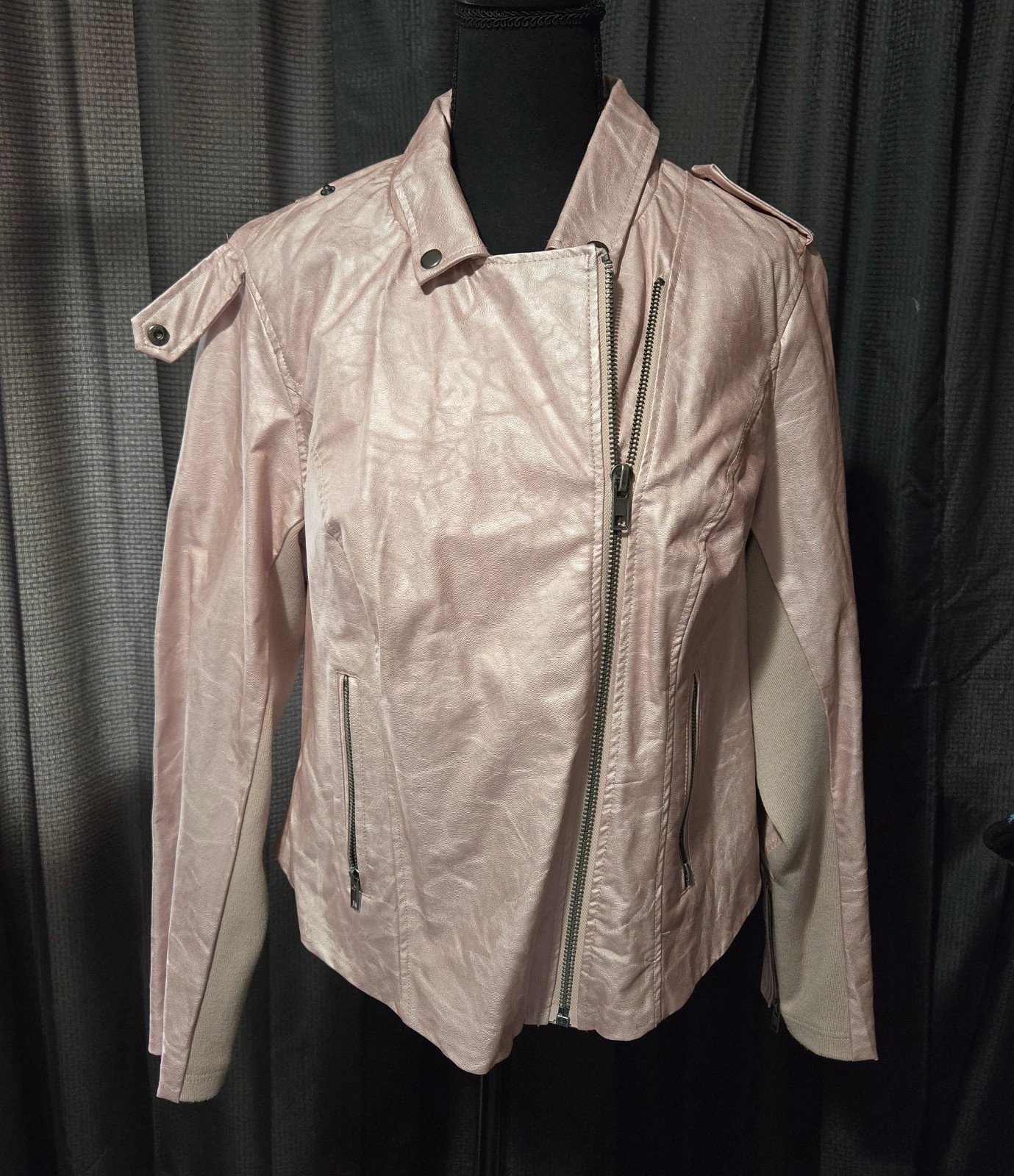 Women's pink Torrid moto jacket size 2