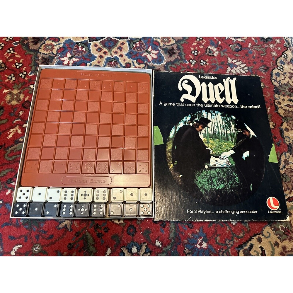 Lakeside's Duell 1976 Leisure Dynamics Game COMPLETE Vintage