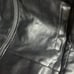 Emporio fashion black Leather Jacket