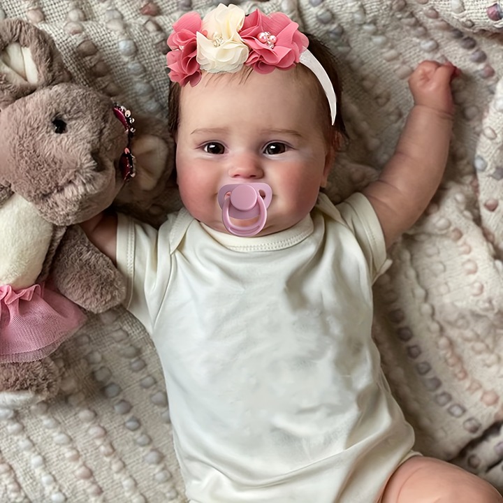 20 Inch/ 50cm Full Body Vinyl Waterproof Reborn Doll Hand-Detailed Painting