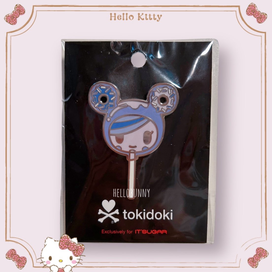 Tokidoki Donutella Lollipop NYCC Enamel Pin
