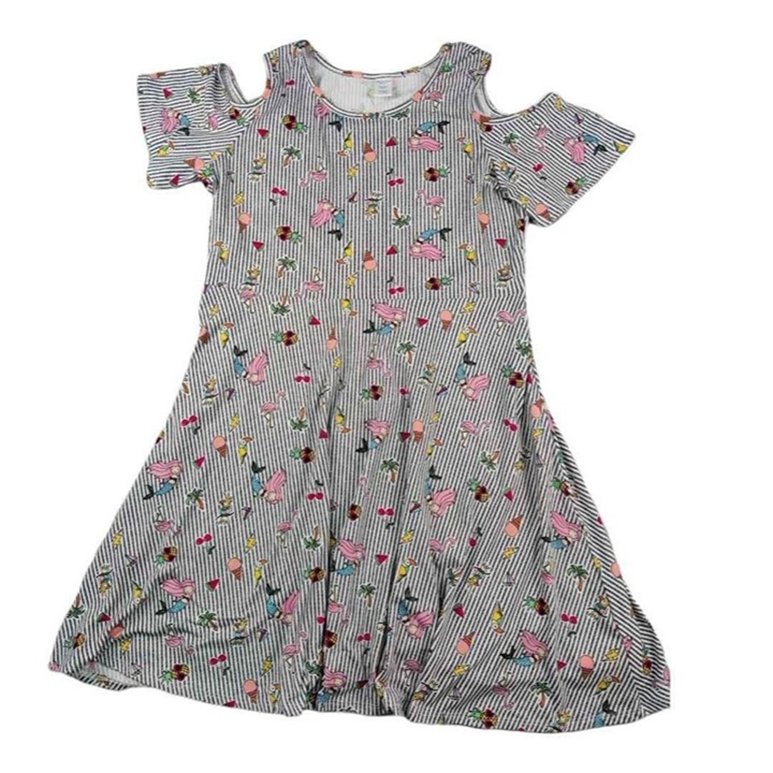 Adorable Ladies / Juniors Arizona Dress Size 2X -Cute Little Designs - Flamingo