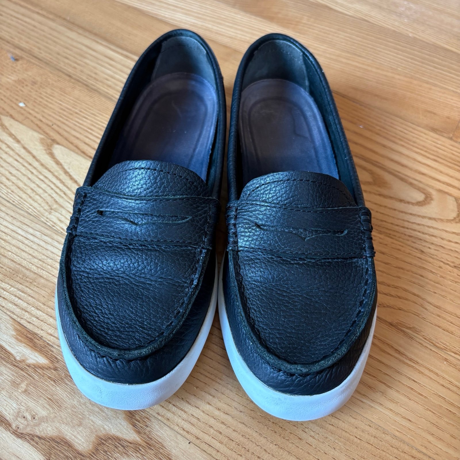 Cole Haan Womens shoes Nantucket II Penny Loafers Black Casual Shoes Size 6 B