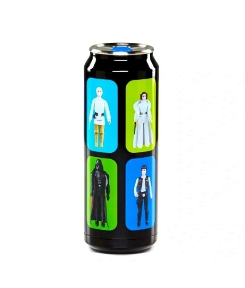 STAR WARS Insulated Tumbler Can 16 oz Mint in Box Stainless Steel New