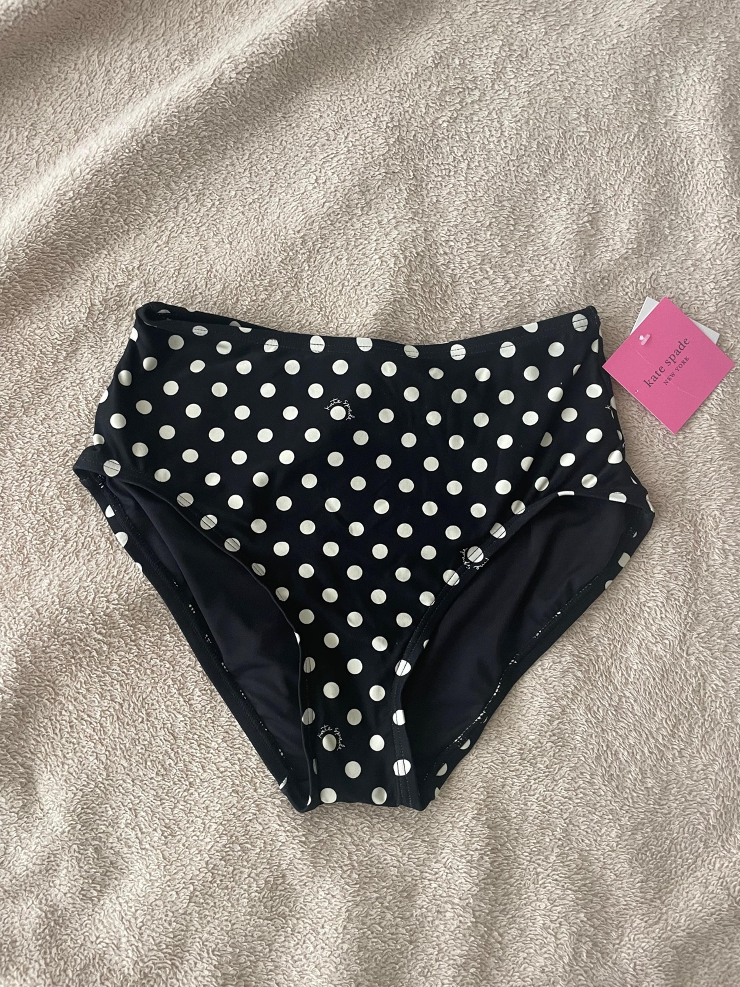 Kate spade Lia dot high wasited Bikini Bottoms