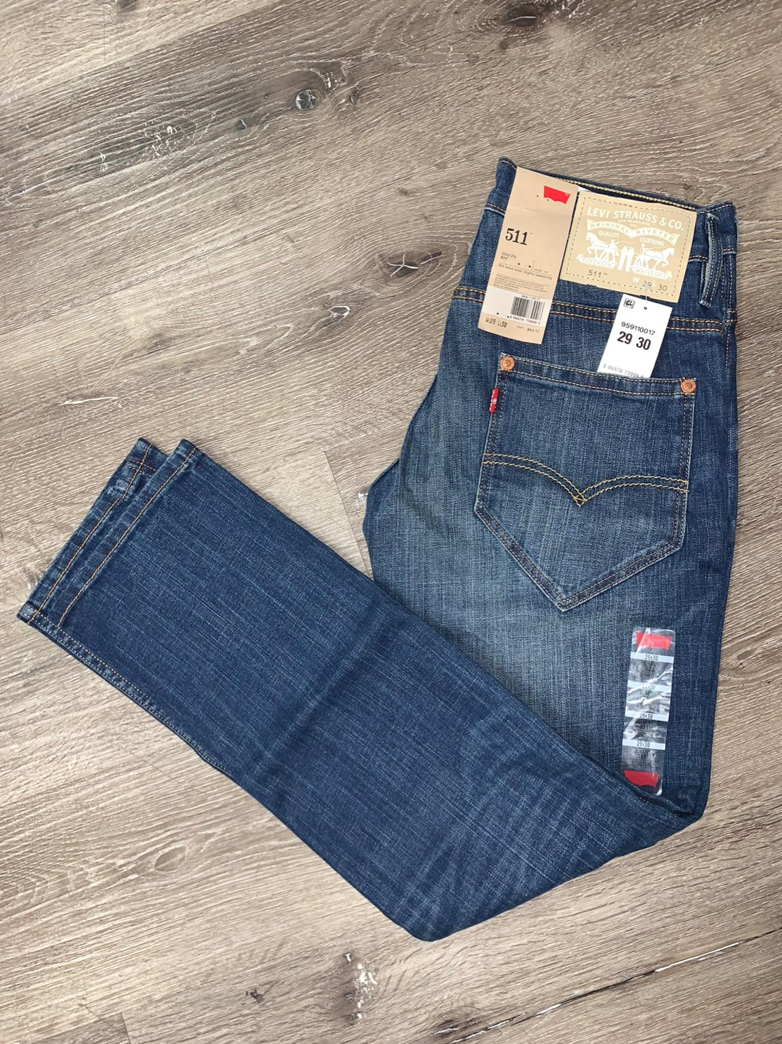 Mens levis jeans slim fit 30x30