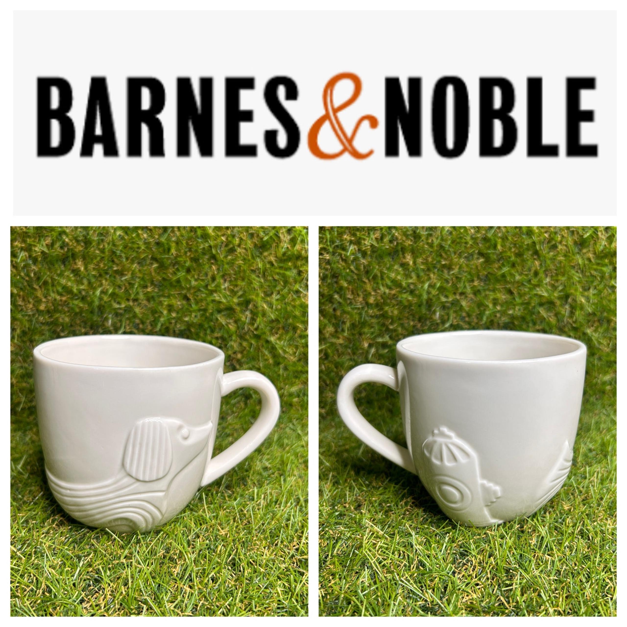 Barnes & Nobles Jonathan Adler White Utopia Dog and Fire Hydrant Mug