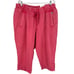 Lane Bryant Livi Capri Sweatpants Pink Size 26/28 NWT