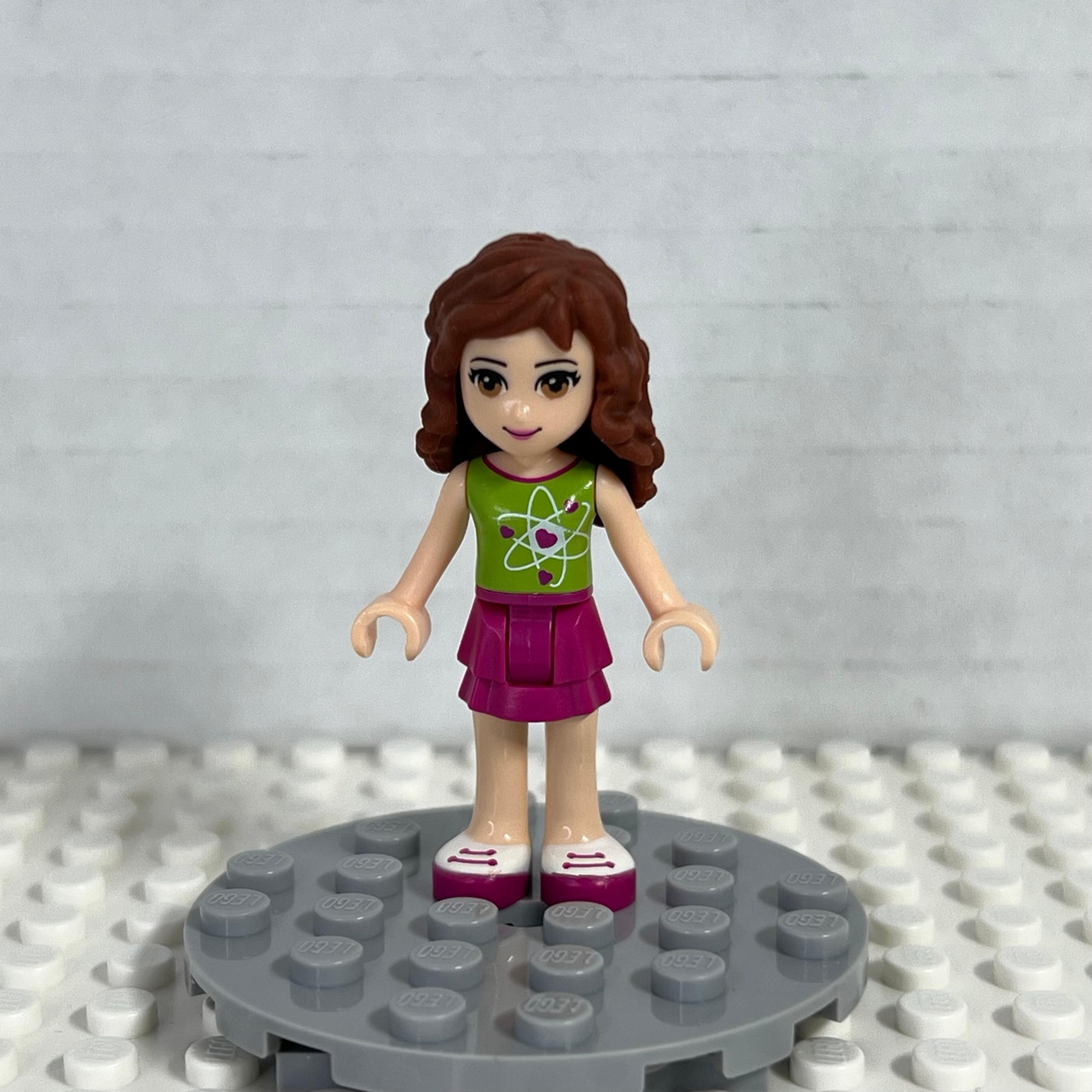 LEGO Olivia Mini-doll Minifigure frnd215 Friends 41320 Frozen Yogurt Shop