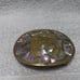 Gold Horse Horseshoe Embedded Abalone Western Cowboy Belt Buckle Great Vintage !