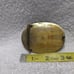 Gold Horse Horseshoe Embedded Abalone Western Cowboy Belt Buckle Great Vintage !