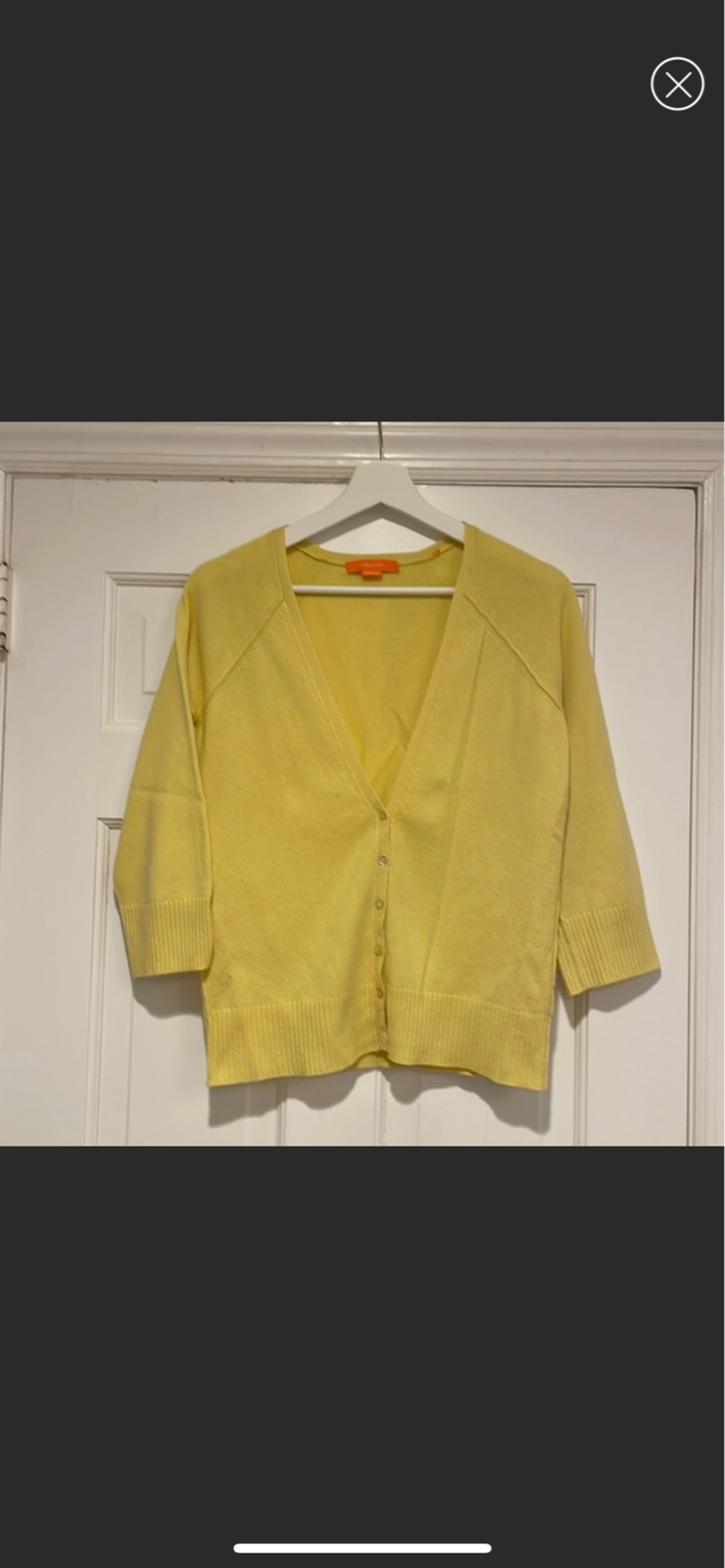 Cashmere cardigan sweater