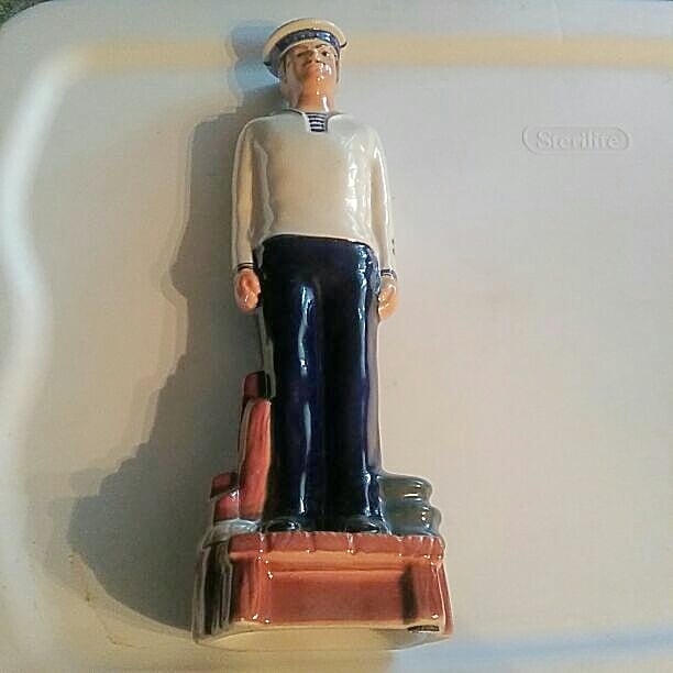 Vintage Canoe sailor man