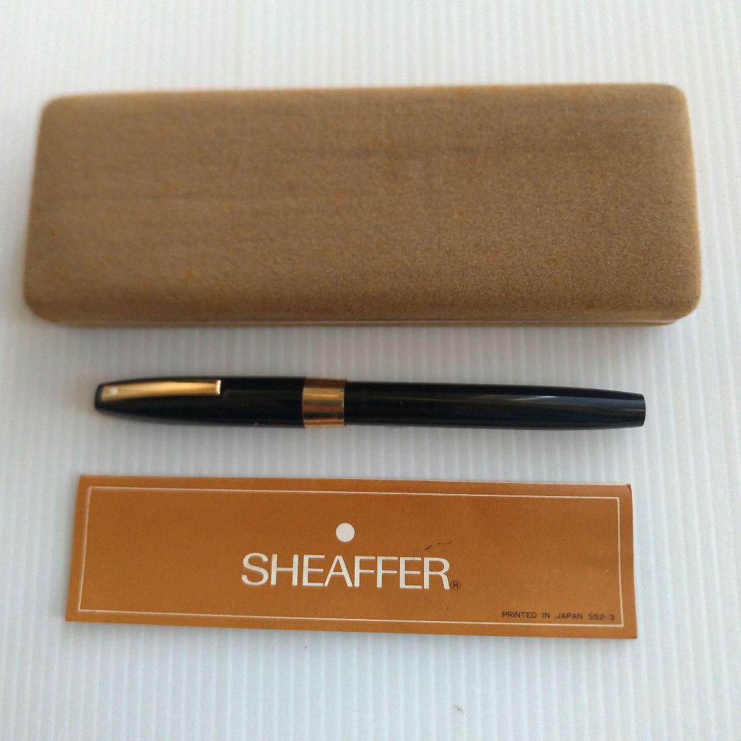 ◆SHEAFFER 万年筆 triumph　550　14k◆ Sheaffer Admiral Touchdown - Black, 14k Feather Touch Fine